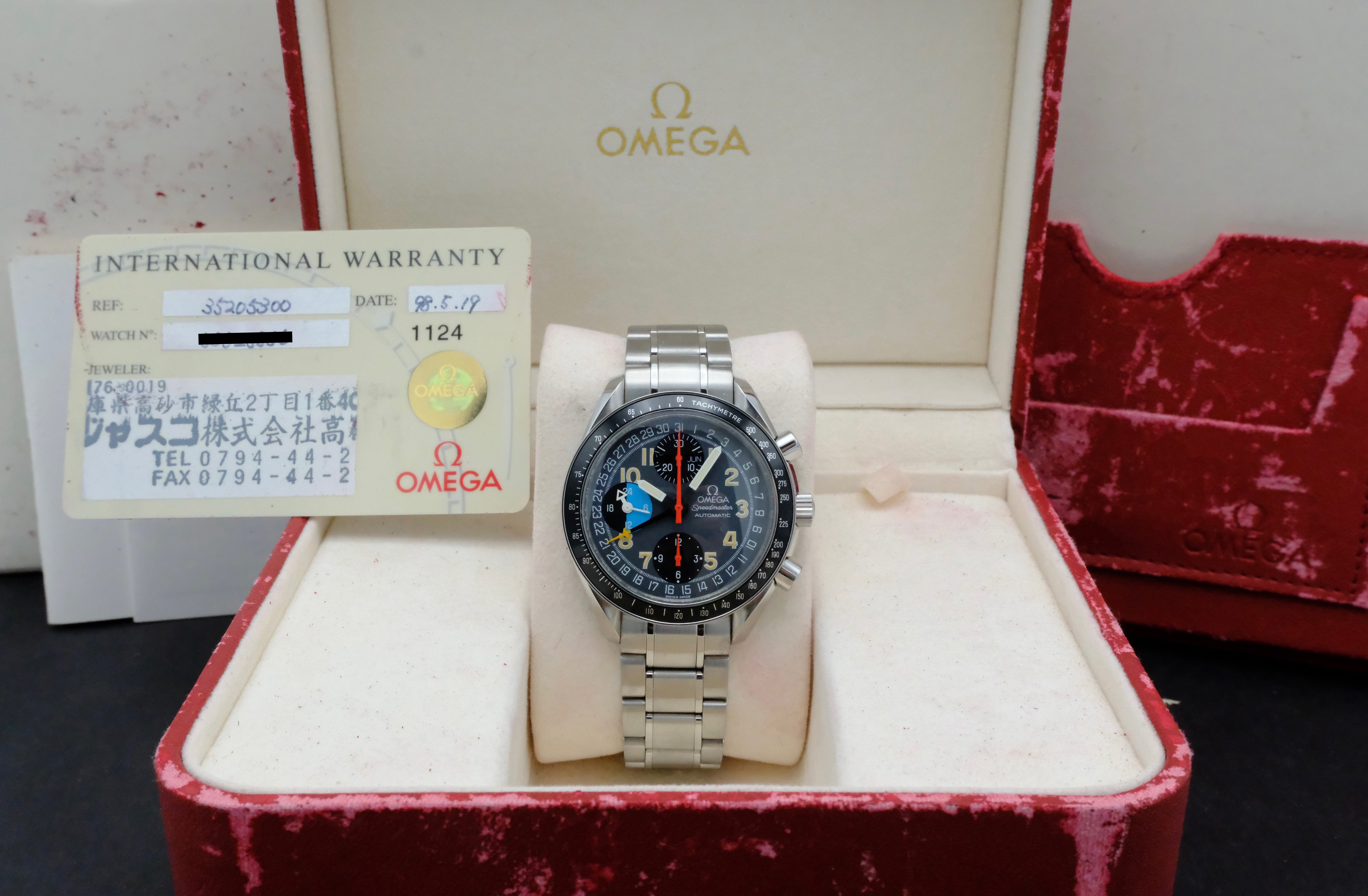 Omega Speedmaster Day Date 3520.53.00 - 1998 - Omega horloge - Omega kopen - Omega heren horloge - Trophies Watches