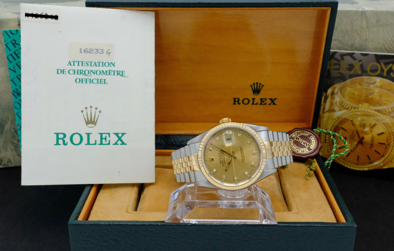 Rolex Datejust 16233G - 1991 - Rolex horloge - Rolex kopen - Rolex heren horloge - Trophies Watches