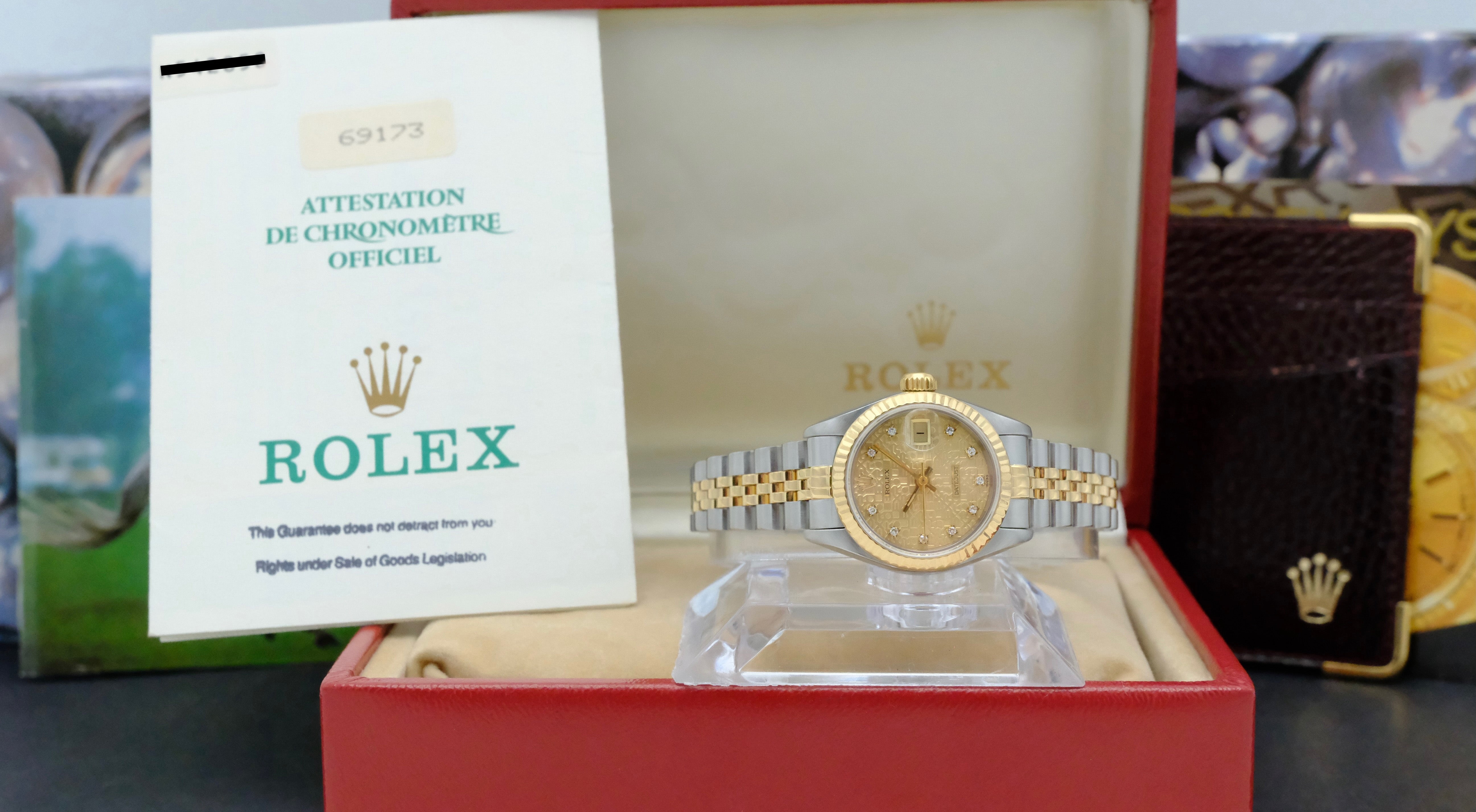 Rolex Lady-Datejust 69173G - 1993 - Rolex horloge - Rolex kopen - Rolex dames horloge - Trophies Watches