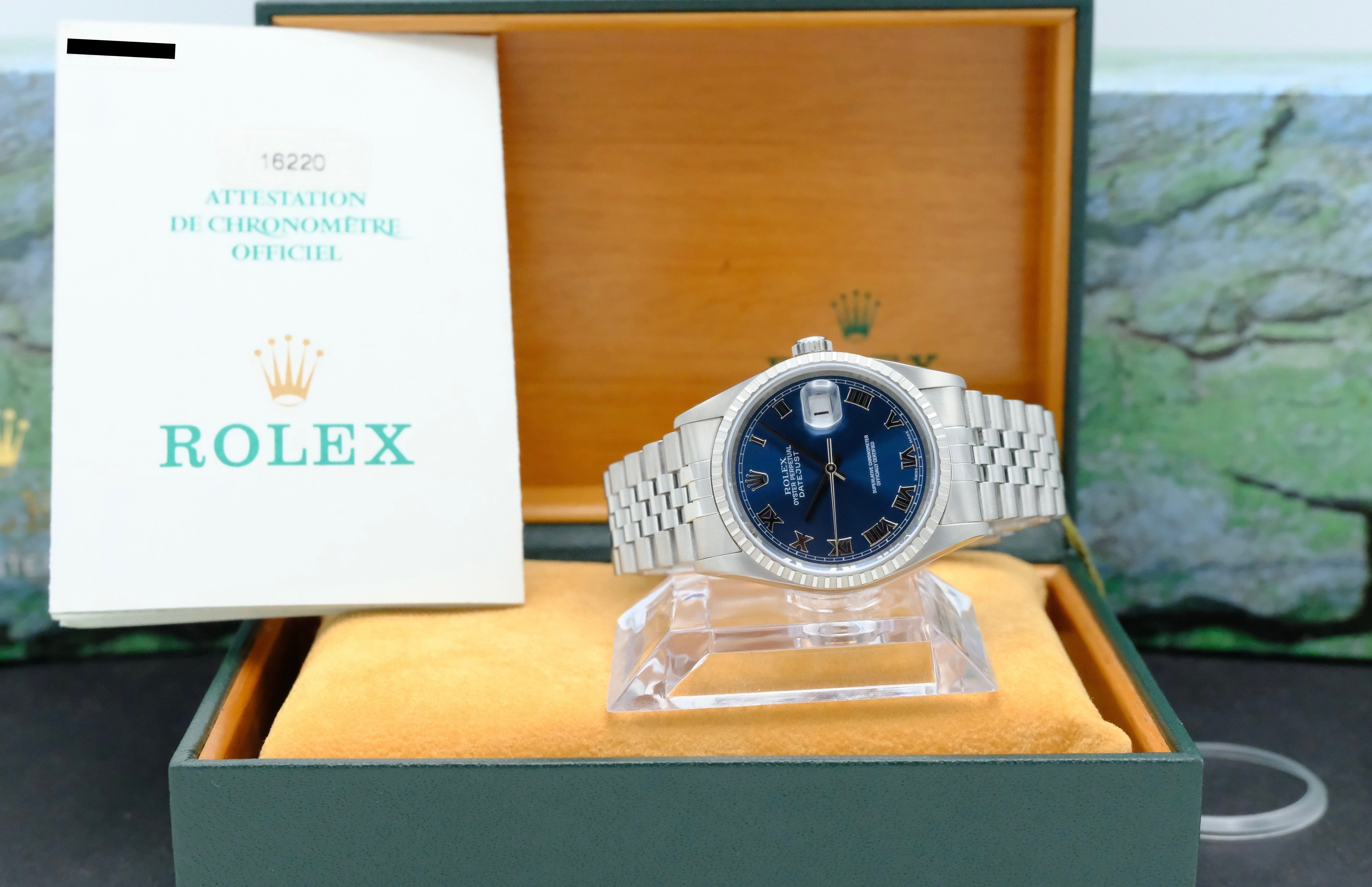 Rolex Datejust 16220 - 2001 - Rolex horloge - Rolex kopen - Rolex heren horloge - Trophies Watches