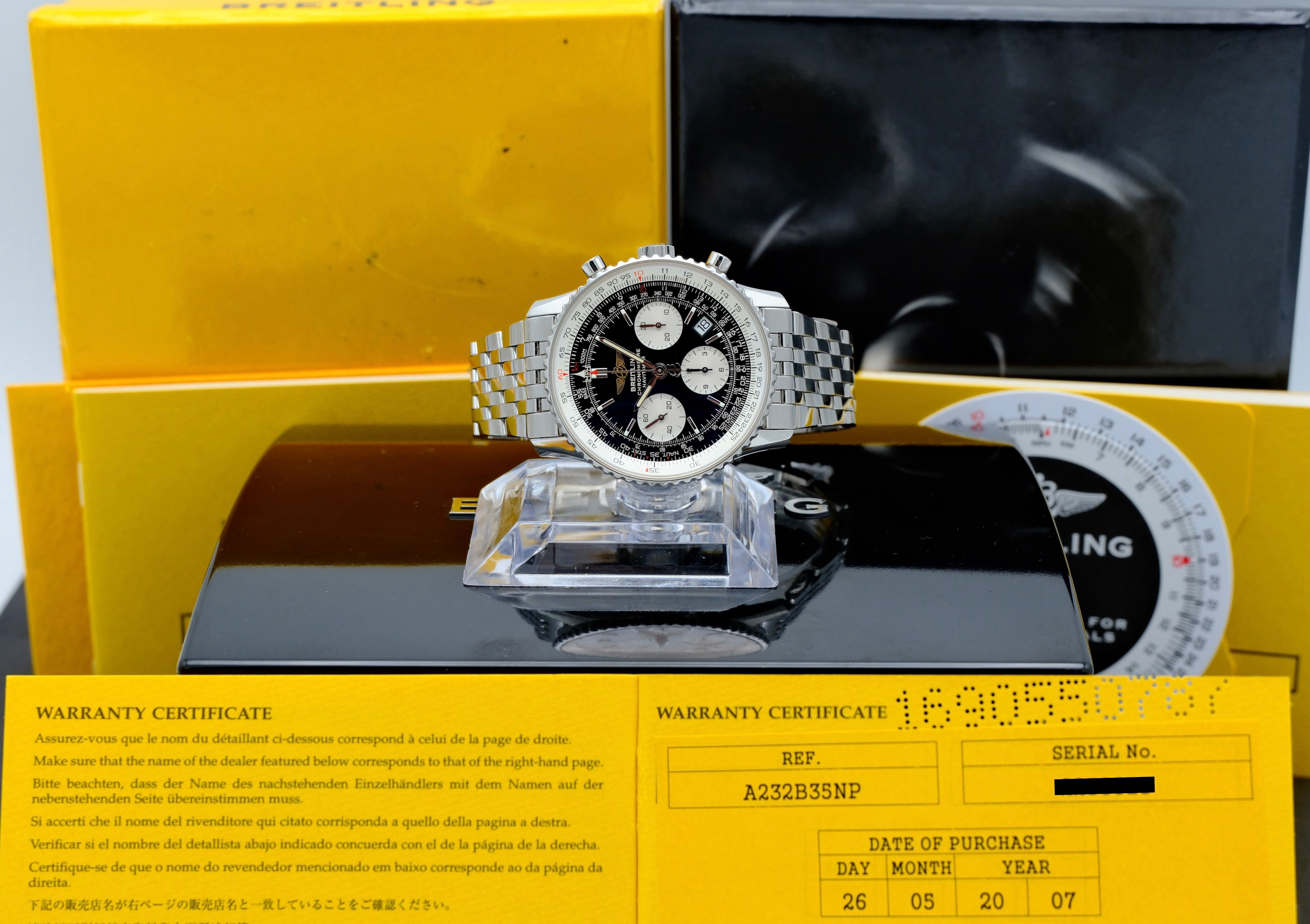 Breitling Navitimer A23322 - 2007 - Breitling horloge - Breitling kopen - Breitling heren horloge - Trophies Watches
