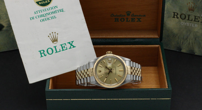 Rolex Datejust 16013 - 1986 - Rolex horloge - Rolex kopen - Rolex heren horloge - Trophies Watches