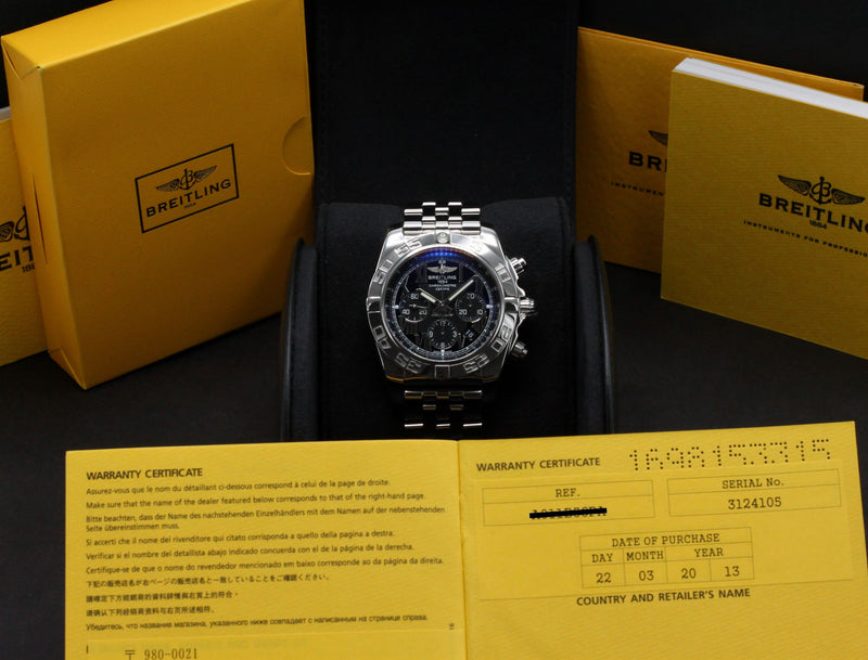 Breitling Chronomat AB0110 - 2013 - Breitling horloge - Breitling kopen - Breitling heren horloge - Trophies Watches