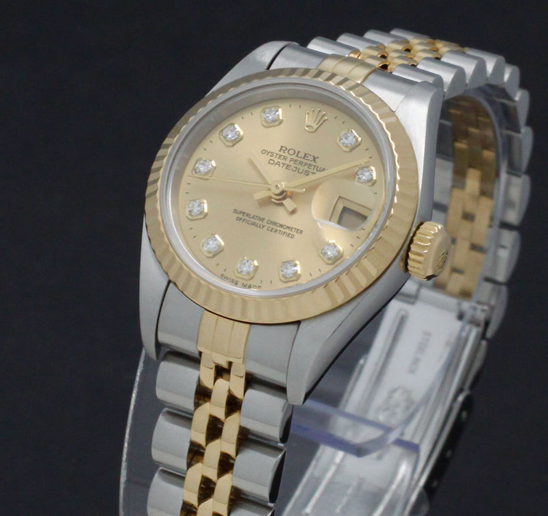 Rolex Lady-Datejust 79173G - 2000 - Rolex horloge - Rolex kopen - Rolex dames horloge - Trophies Watches