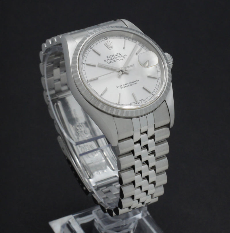 Rolex Datejust 16220 - 1999 - Rolex horloge - Rolex kopen - Rolex heren horloge - Trophies Watches