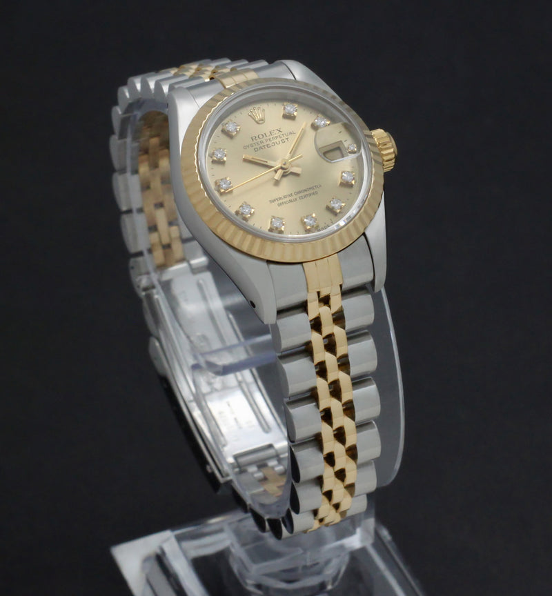 Rolex Lady-Datejust 69173G - 1994 - Rolex horloge - Rolex kopen - Rolex dames horloge - Trophies Watches