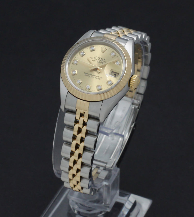 Rolex Lady-Datejust 79173G - 2000 - Rolex horloge - Rolex kopen - Rolex dames horloge - Trophies Watches