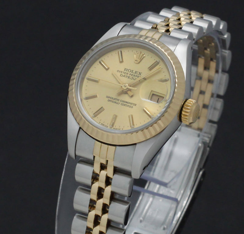 Rolex Lady-Datejust 69173 - 1987 - Rolex horloge - Rolex kopen - Rolex dames horloge - Trophies Watches