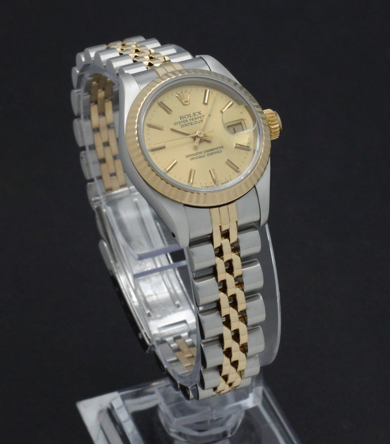 Rolex Lady-Datejust 69173 - 1987 - Rolex horloge - Rolex kopen - Rolex dames horloge - Trophies Watches