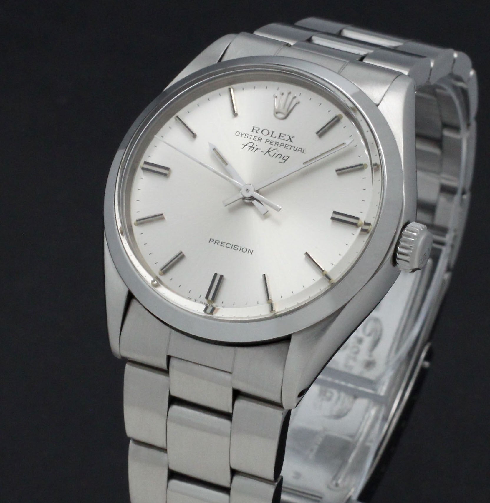 Rolex Air King Precision 5500 - 1978 - Rolex horloge - Rolex kopen - Rolex heren horloge - Trophies Watches