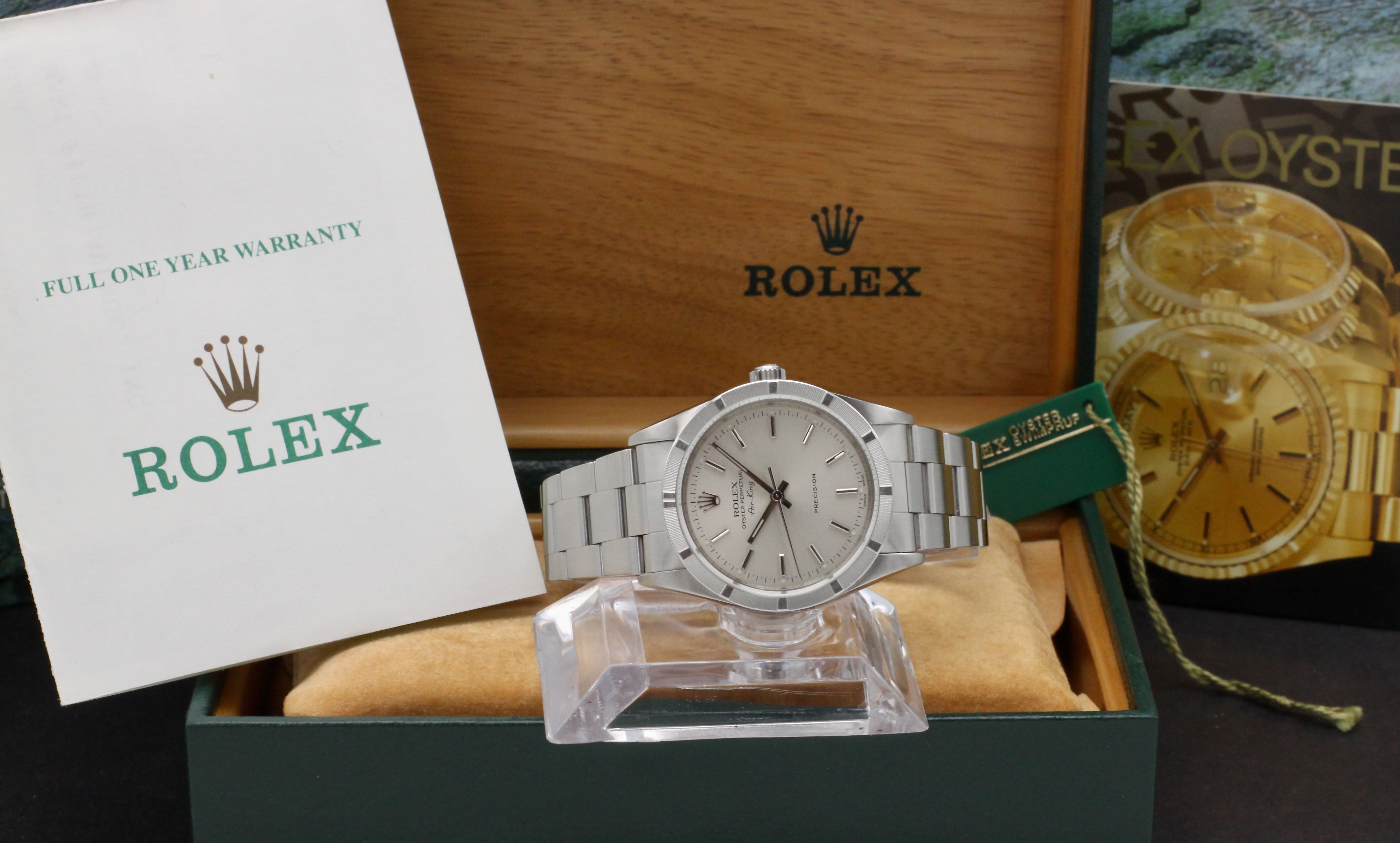 Rolex Air King Precision 14010 - 2000 - Rolex horloge - Rolex kopen - Rolex heren horloge - Trophies Watches