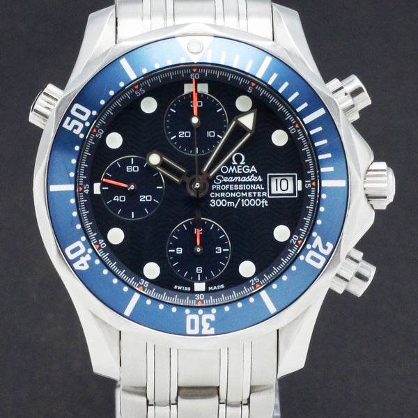 Omega Seamaster Diver 300 M 2599.80.00 - 1999 - Omega horloge - Omega kopen - Omega heren horloge - Trophies Watches