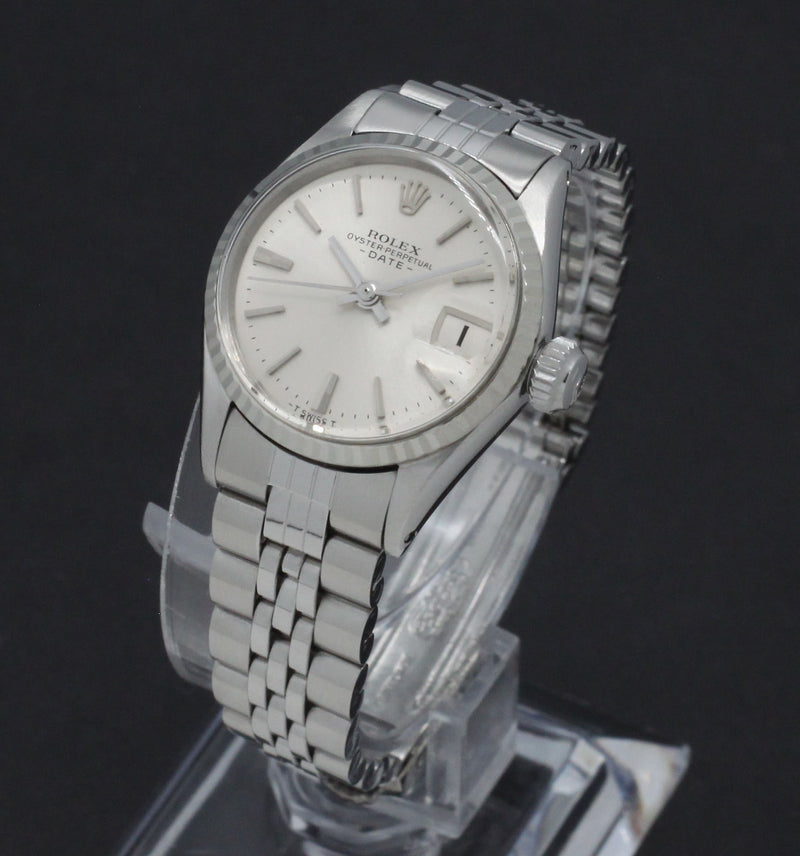 Rolex Oyster Perpetual Lady Date 6517 - 1967 - Rolex horloge - Rolex kopen - Rolex dames horloge - Trophies Watches