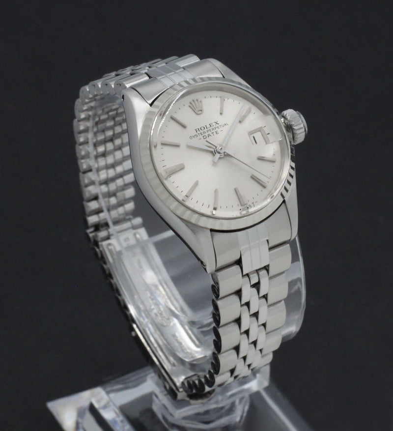 Rolex Oyster Perpetual Lady Date 6517 - 1967 - Rolex horloge - Rolex kopen - Rolex dames horloge - Trophies Watches