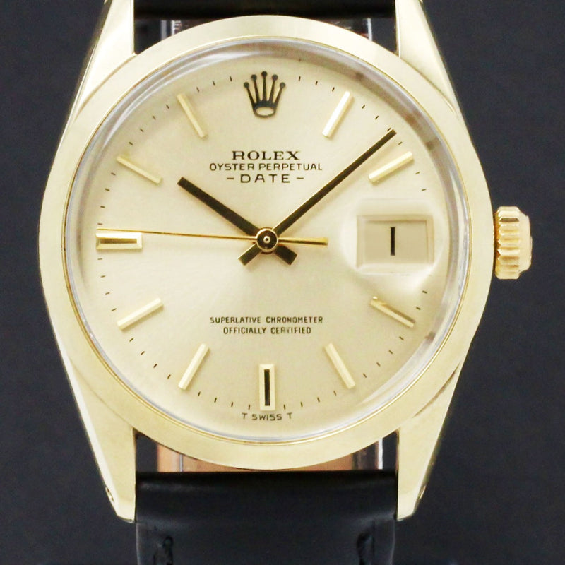 Rolex Oyster Perpetual Date 1550 - 1972 - Rolex horloge - Rolex kopen - Rolex heren horloge - Trophies Watches