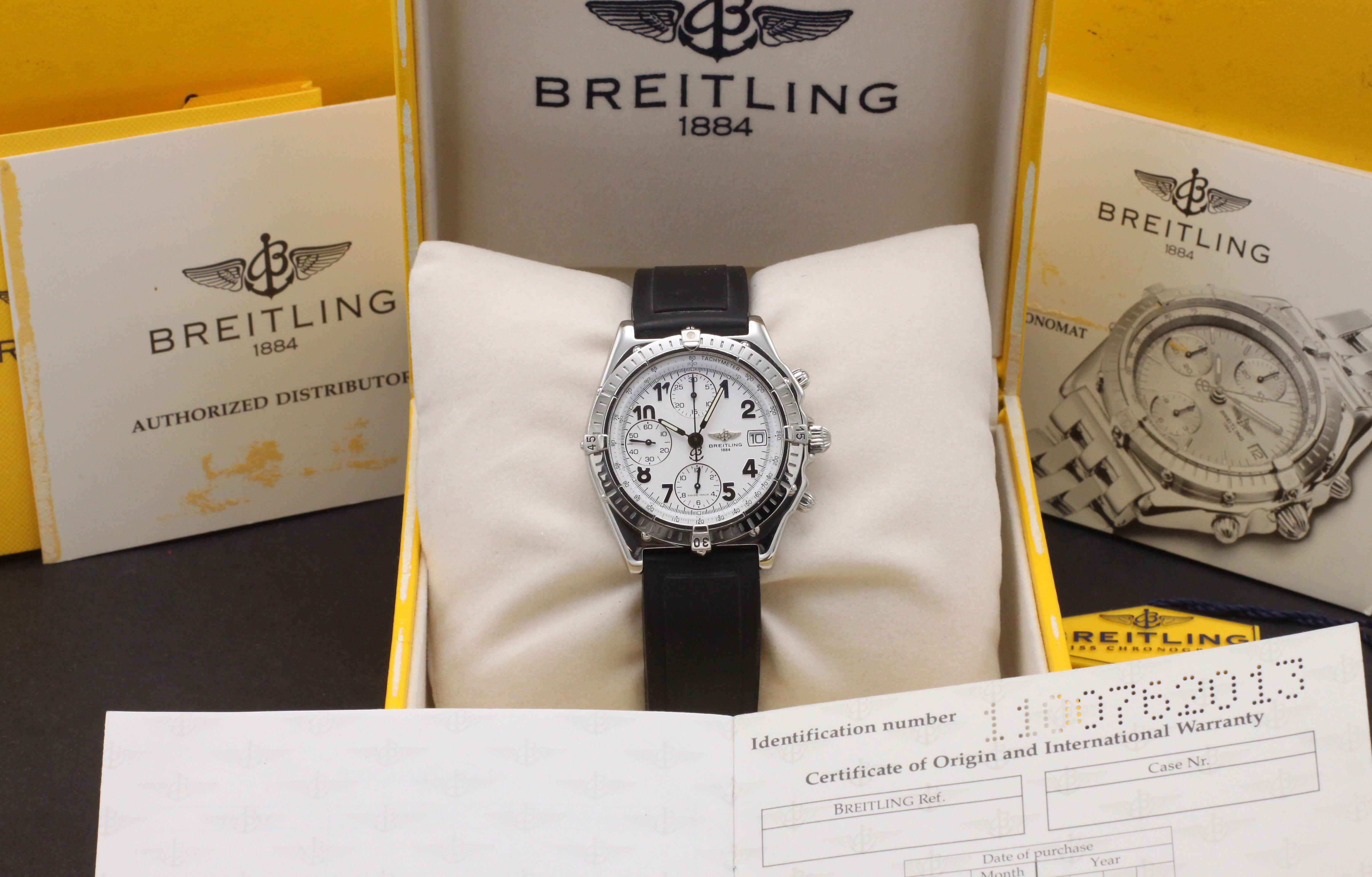 Breitling Chronomat A13050 - 1998 - Breitling horloge - Breitling kopen - Breitling heren horloge - Trophies Watches