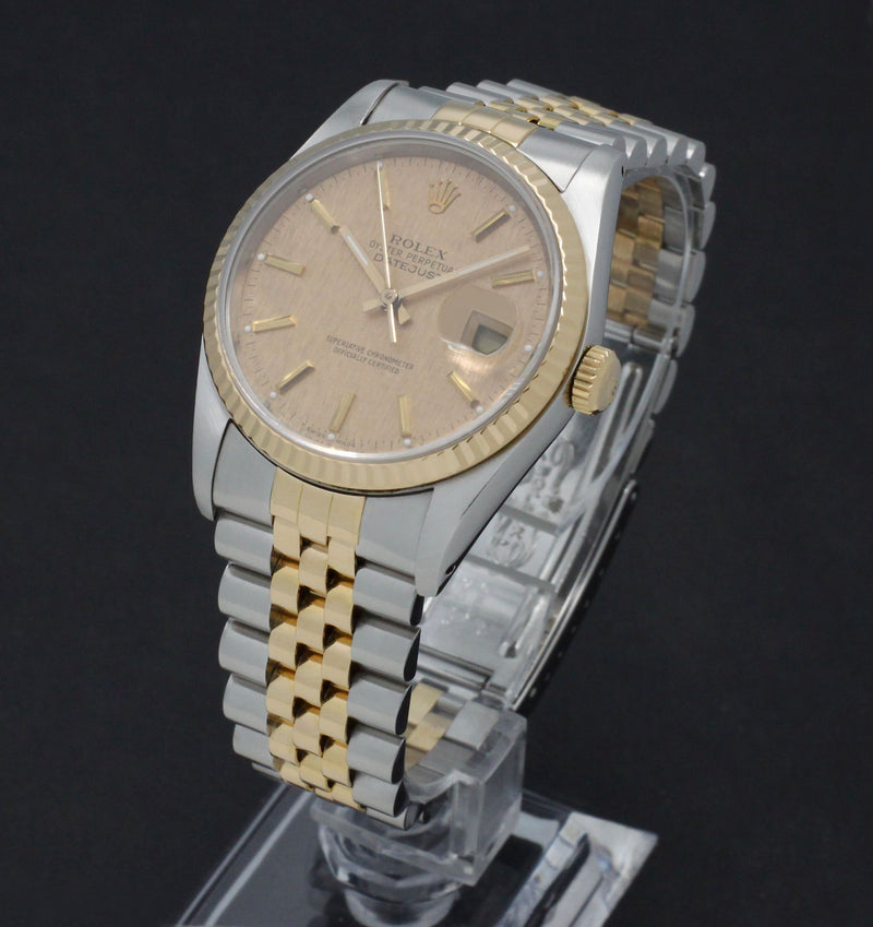 Rolex Datejust 16233 - 1988 - Rolex horloge - Rolex kopen - Rolex heren horloge - Trophies Watches
