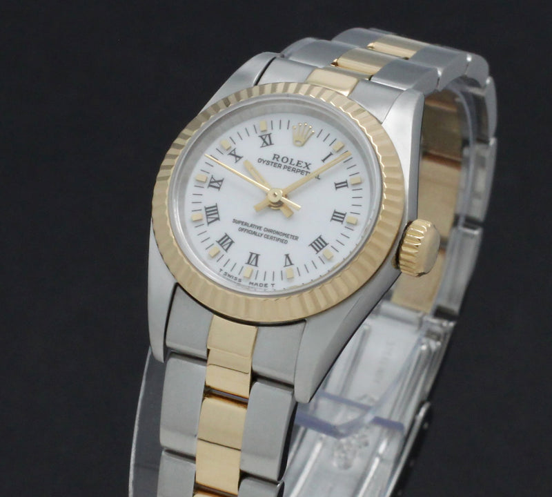 Rolex Oyster Perpetual 67193 - 1995 - Rolex horloge - Rolex kopen - Rolex dames horloge - Trophies Watches