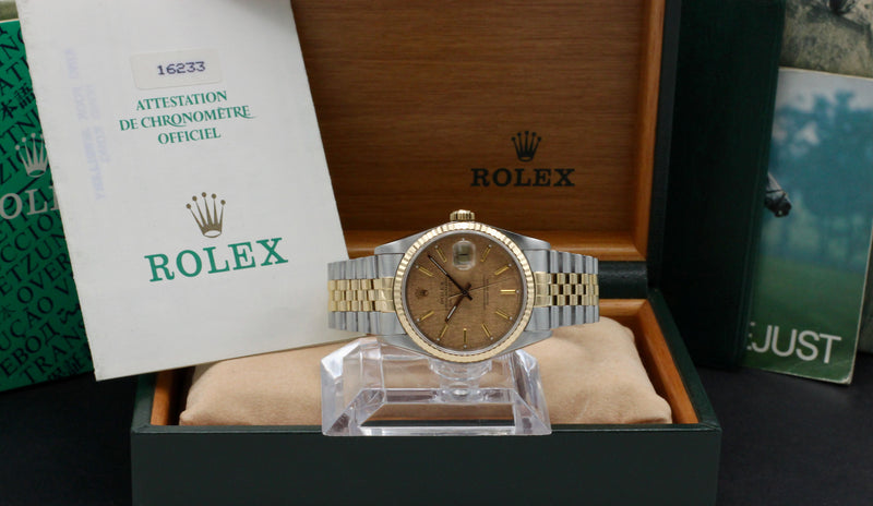 Rolex Datejust 16233 - 1988 - Rolex horloge - Rolex kopen - Rolex heren horloge - Trophies Watches