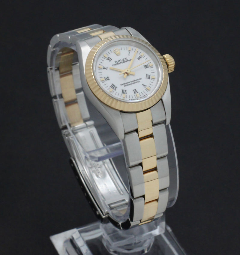 Rolex Oyster Perpetual 67193 - 1995 - Rolex horloge - Rolex kopen - Rolex dames horloge - Trophies Watches