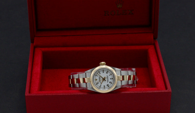 Rolex Oyster Perpetual 67193 - 1995 - Rolex horloge - Rolex kopen - Rolex dames horloge - Trophies Watches