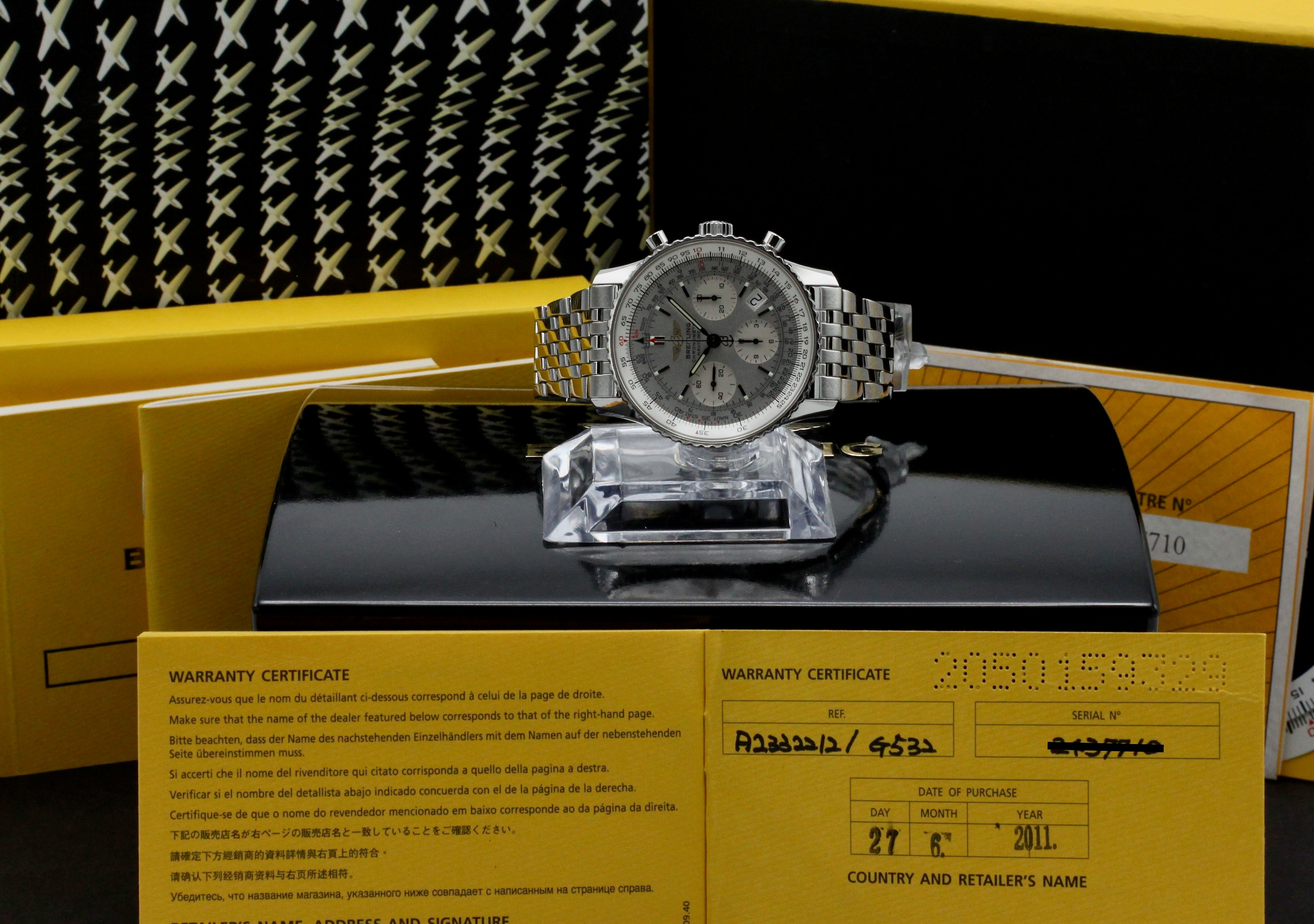 Breitling Navitimer A23322 - 2011 - Breitling horloge - Breitling kopen - Breitling heren horloge - Trophies Watches