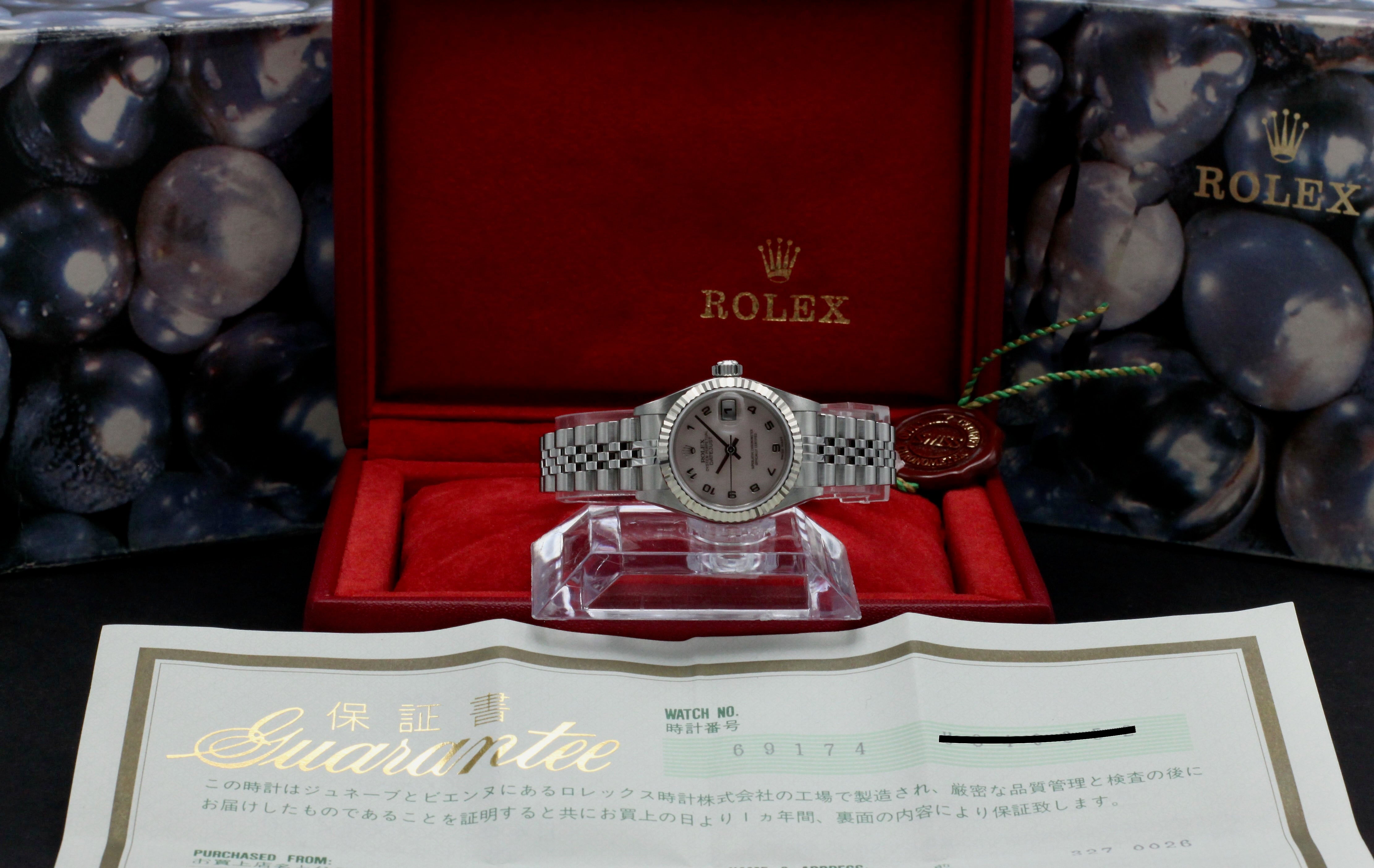 Rolex Oyster Perpetual Lady Datejust 69174 - 1999 - Rolex horloge - Rolex kopen - Rolex dames horloge - Trophies Watches