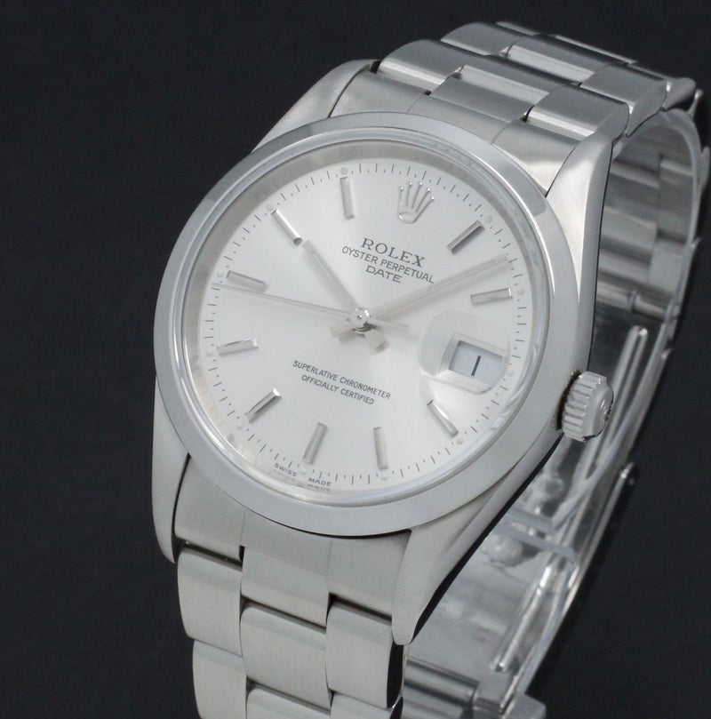 Rolex Oyster Perpetual Date 15200 - 1999 - Rolex horloge - Rolex kopen - Rolex heren horloge - Trophies Watches