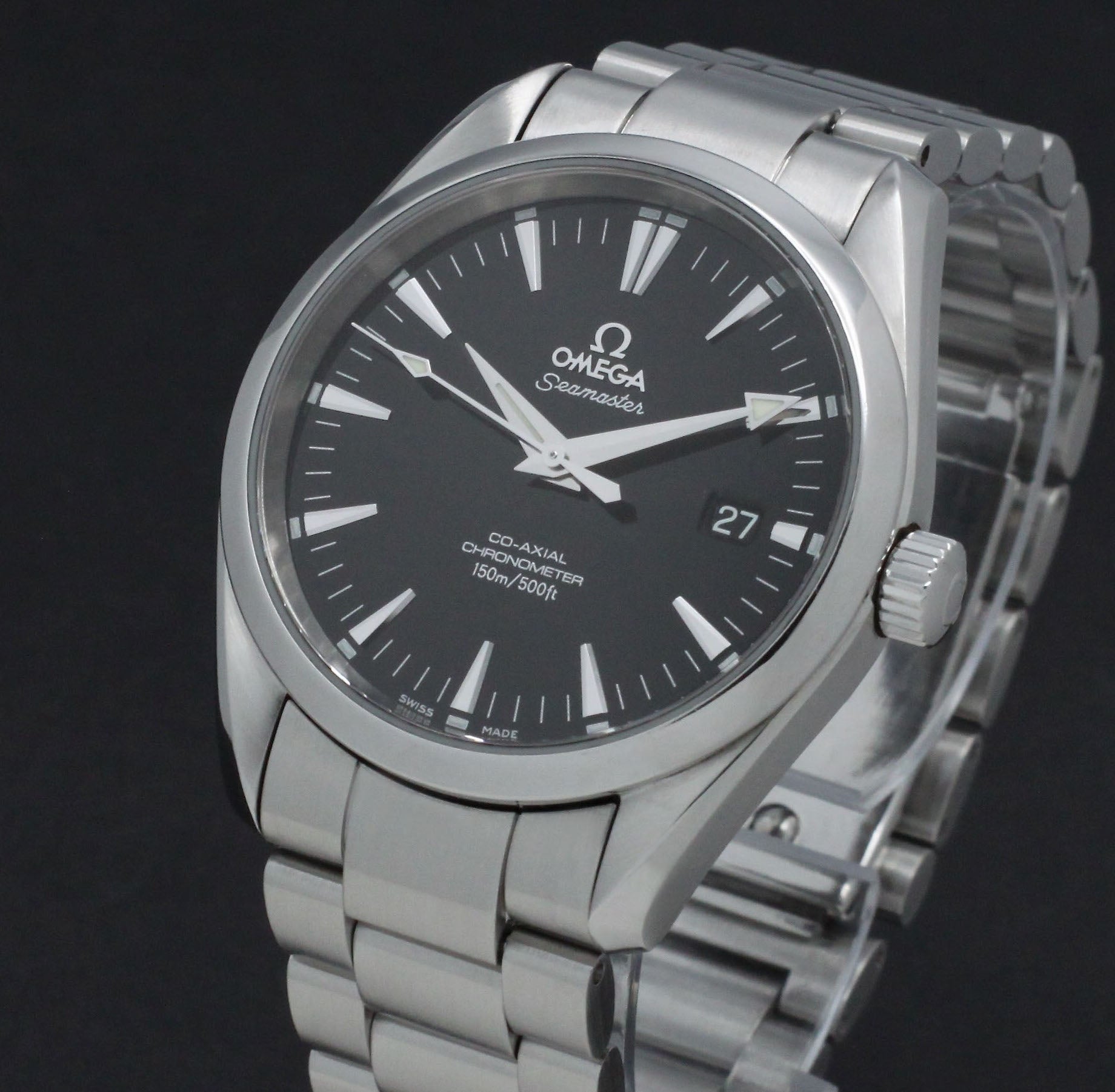Omega Seamaster Aqua Terra 2503.50.00 - 2009 - Omega horloge - Omega kopen - Omega heren horloge - Trophies Watches