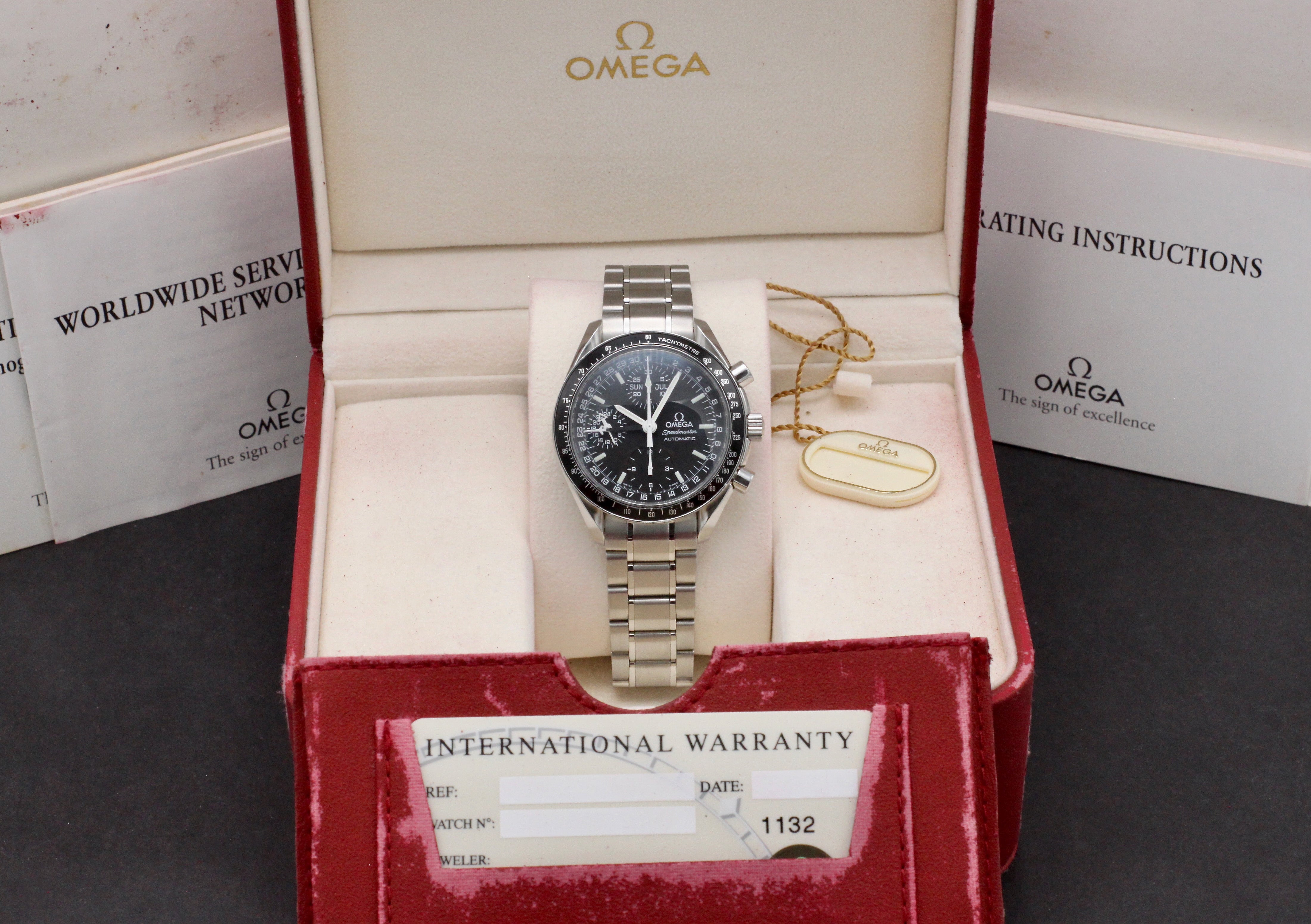 Omega Speedmaster Day Date 3520.50.00 - 1998 - Omega horloge - Omega kopen - Omega heren horloge - Trophies Watches