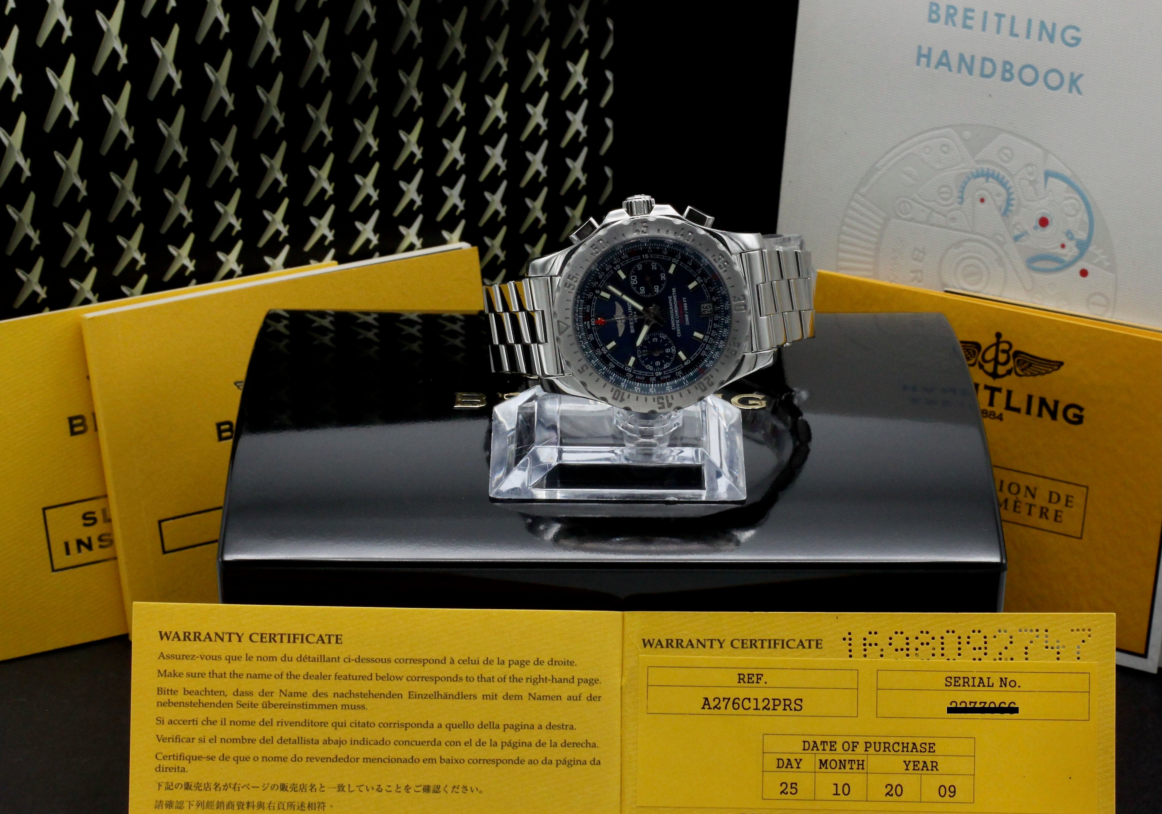 Breitling Skyracer A27362 - 2009 - Breitling horloge - Breitling kopen - Breitling heren horloge - Trophies Watches