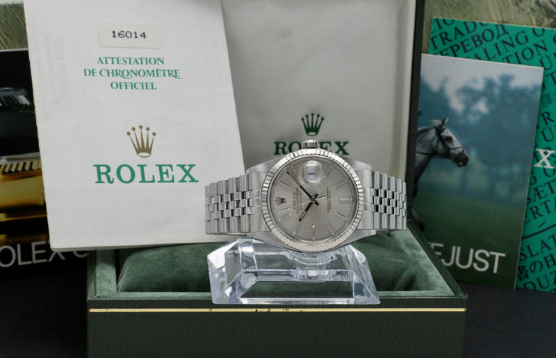 Rolex Datejust 16014 - 1985 - Rolex horloge - Rolex kopen - Rolex heren horloge - Trophies Watches