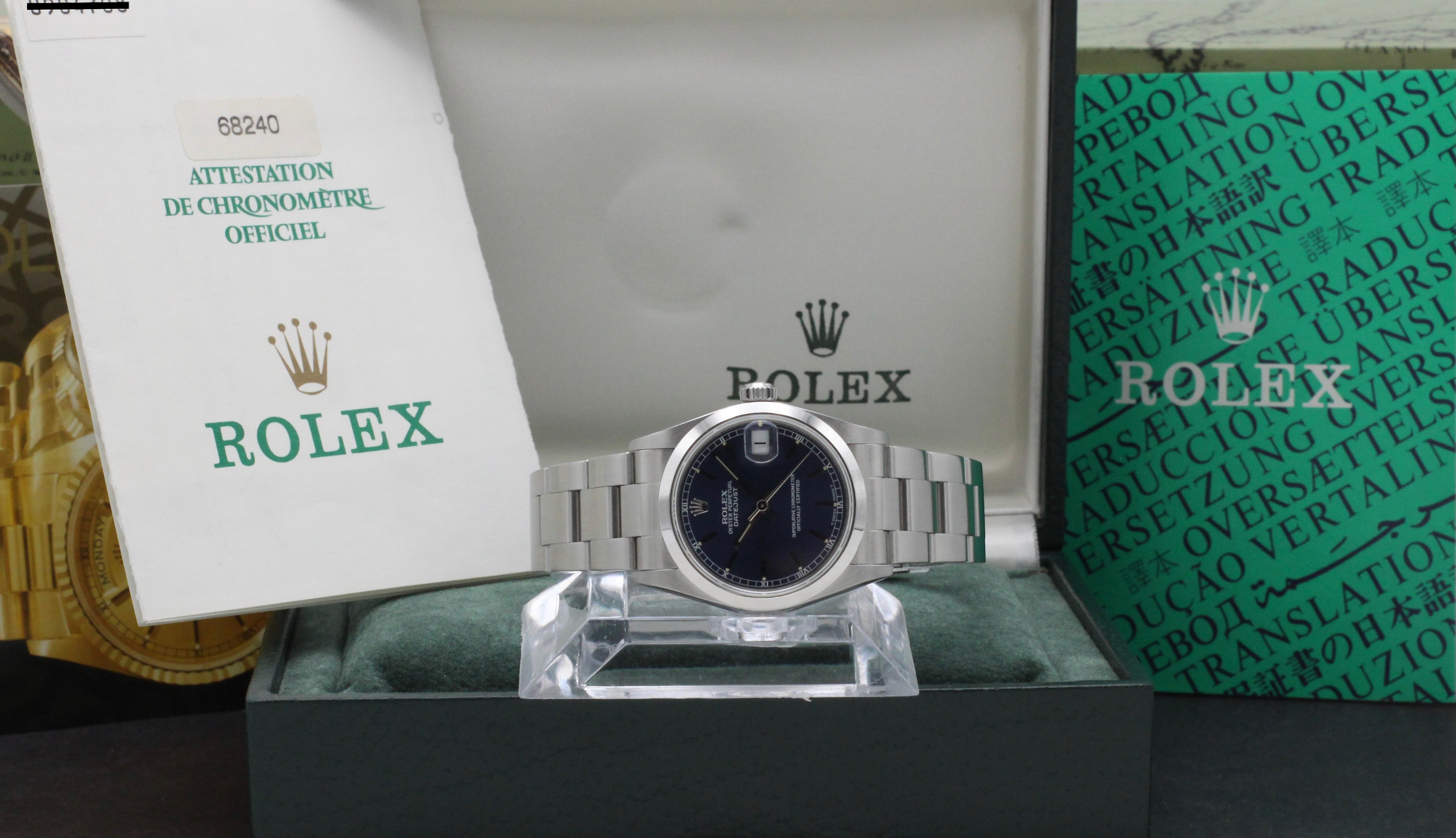 Rolex 31 68240 - 1999 - Rolex horloge - Rolex kopen - Rolex dames horloge - Trophies Watches
