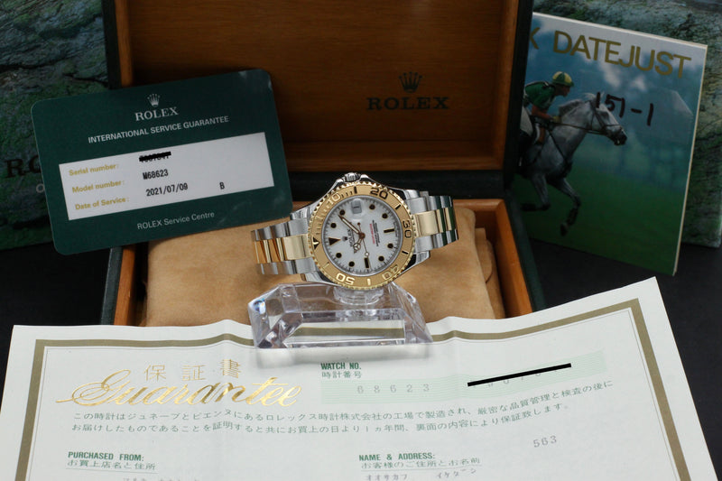 Rolex Yacht-Master 68623 - 1997 - Rolex horloge - Rolex kopen - Rolex heren horloge - Trophies Watches