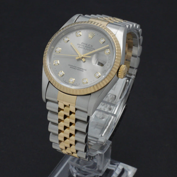 Rolex Datejust 16233G - 1997 - Rolex horloge - Rolex kopen - Rolex heren horloge - Trophies Watches