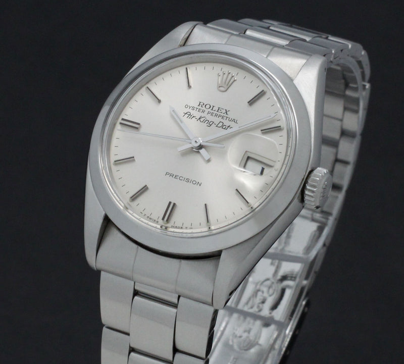 Rolex Air King Date Precision 5700 - 1971 - Rolex horloge - Rolex kopen - Rolex heren horloge - Trophies Watches