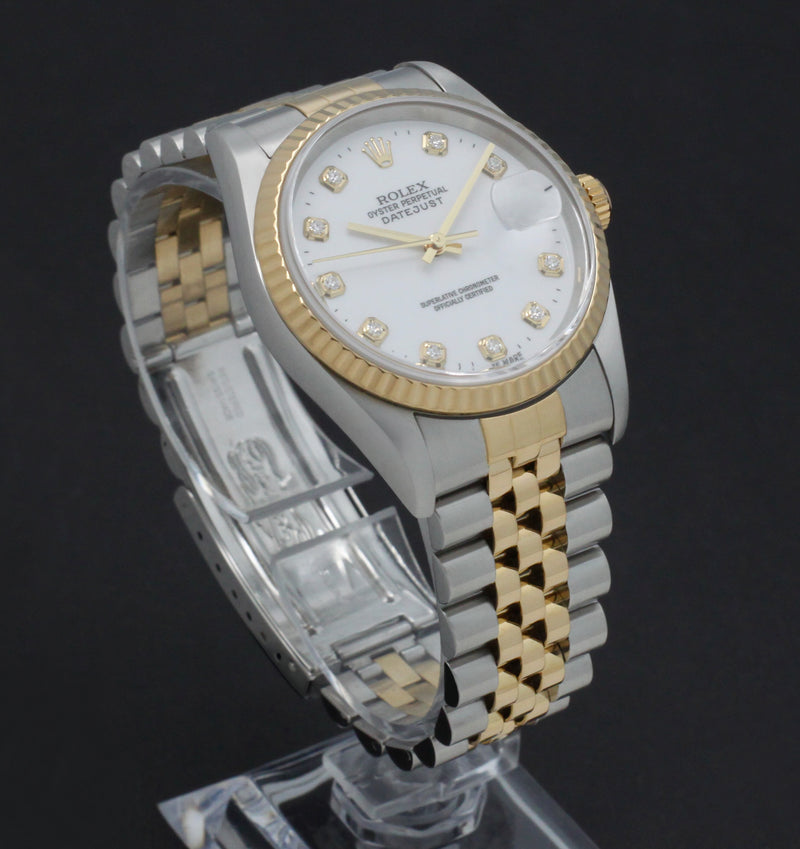 Rolex Datejust 16233G - 1999 - Rolex horloge - Rolex kopen - Rolex heren horloge - Trophies Watches