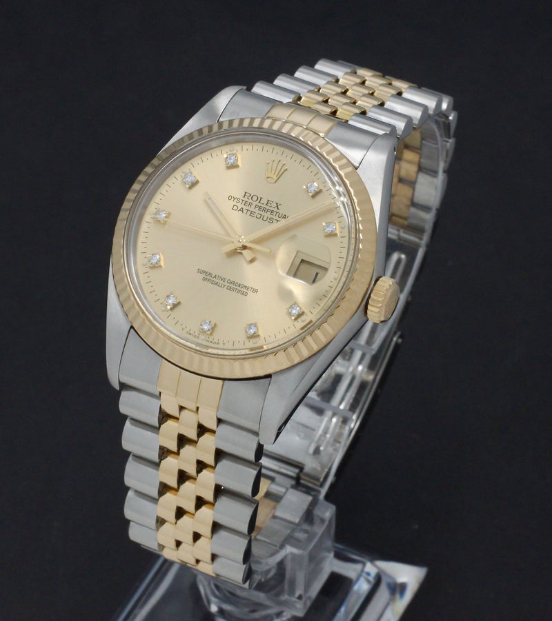 Rolex Datejust 16013G - 1987 - Rolex horloge - Rolex kopen - Rolex heren horloge - Trophies Watches