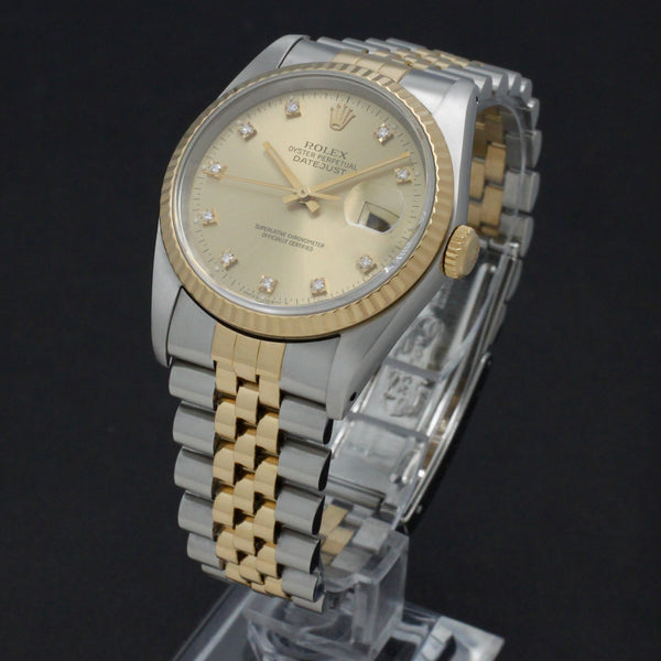 Rolex Datejust 16233G - 1988 - Rolex horloge - Rolex kopen - Rolex heren horloge - Trophies Watches