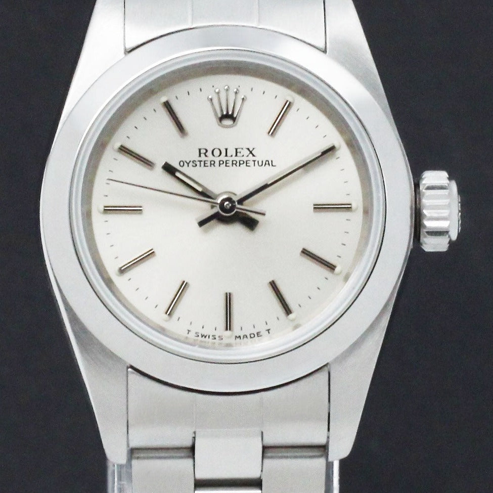 Rolex Oyster Perpetual 67180 - 1998 - Rolex horloge - Rolex kopen - Rolex dames horloge - Trophies Watches