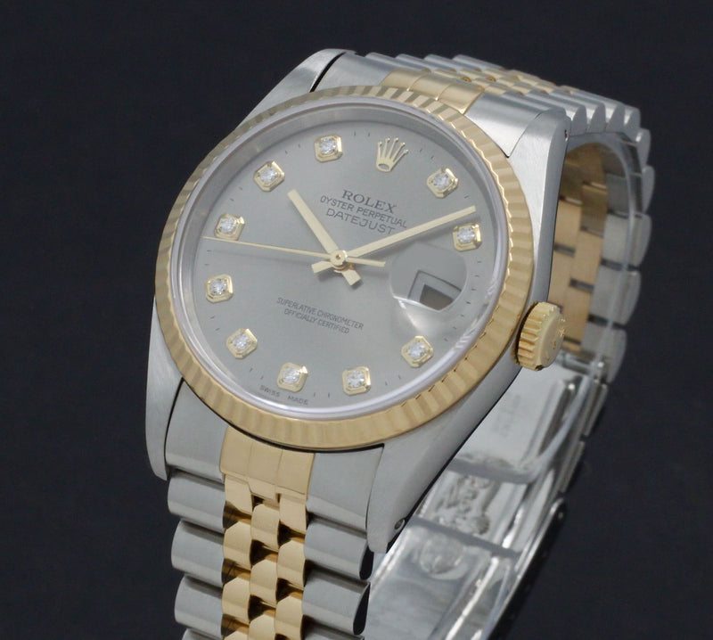 Rolex Datejust 16233G - 1993 - Rolex horloge - Rolex kopen - Rolex heren horloge - Trophies Watches
