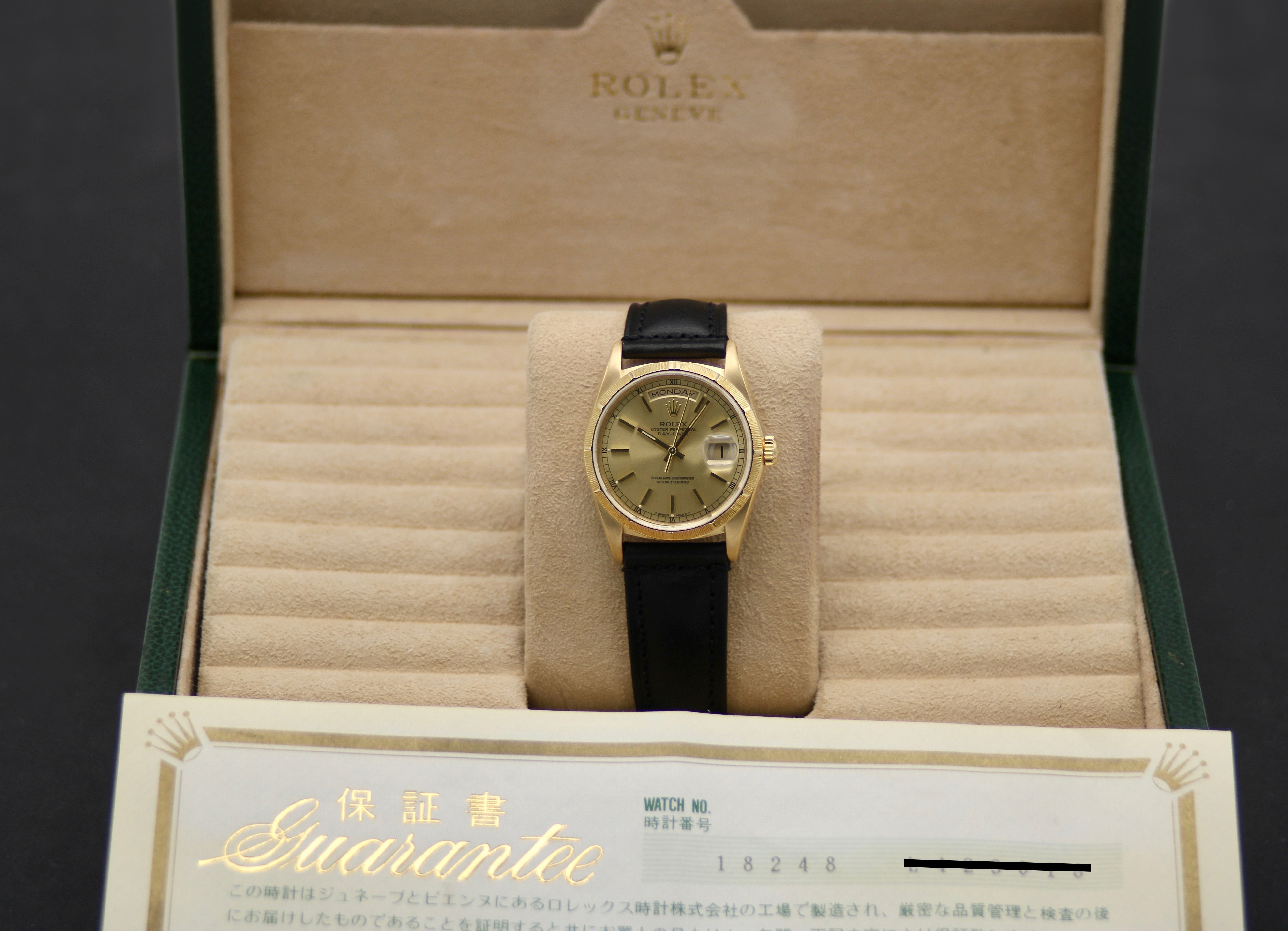 Rolex Day-Date 18248 - 1991 - Rolex horloge - Rolex kopen - Rolex heren horloge - Trophies Watches