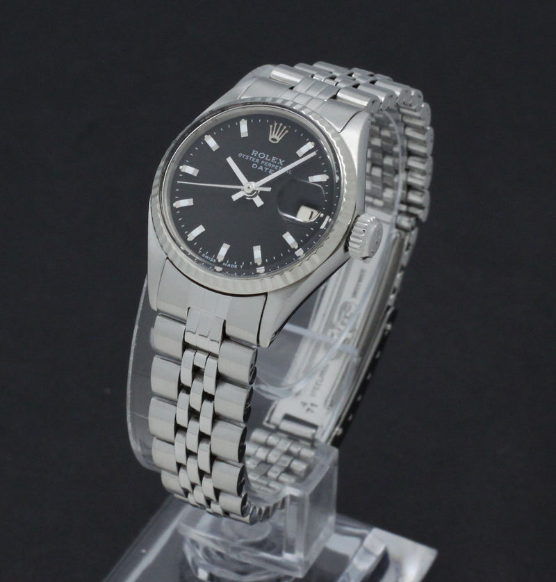 Rolex Oyster Perpetual Lady Date 6517 - 1971 - Rolex horloge - Rolex kopen - Rolex dames horloge - Trophies Watches