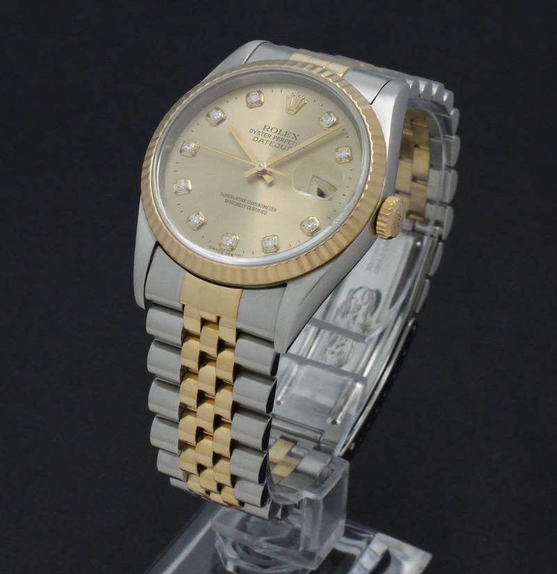 Rolex Datejust 16233G - 1999 - Rolex horloge - Rolex kopen - Rolex heren horloge - Trophies Watches