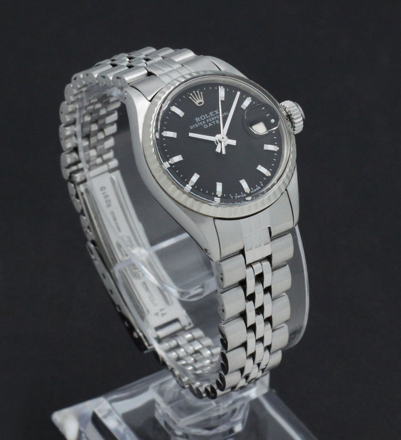 Rolex Oyster Perpetual Lady Date 6517 - 1971 - Rolex horloge - Rolex kopen - Rolex dames horloge - Trophies Watches