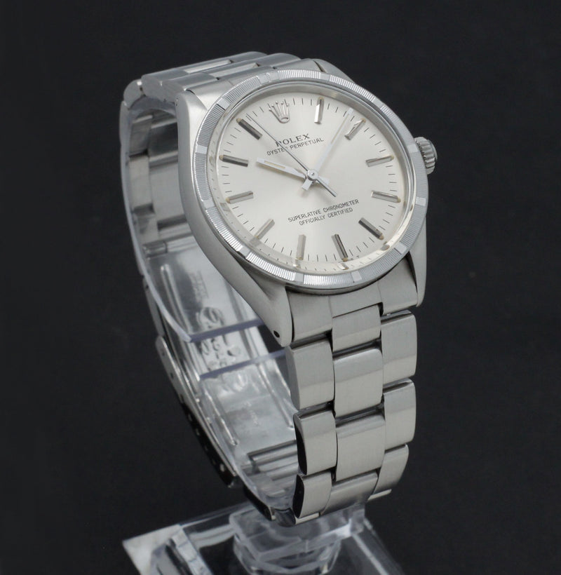 Rolex Oyster Perpetual 34 1007 - 1981 - Rolex horloge - Rolex kopen - Rolex heren horloge - Trophies Watches