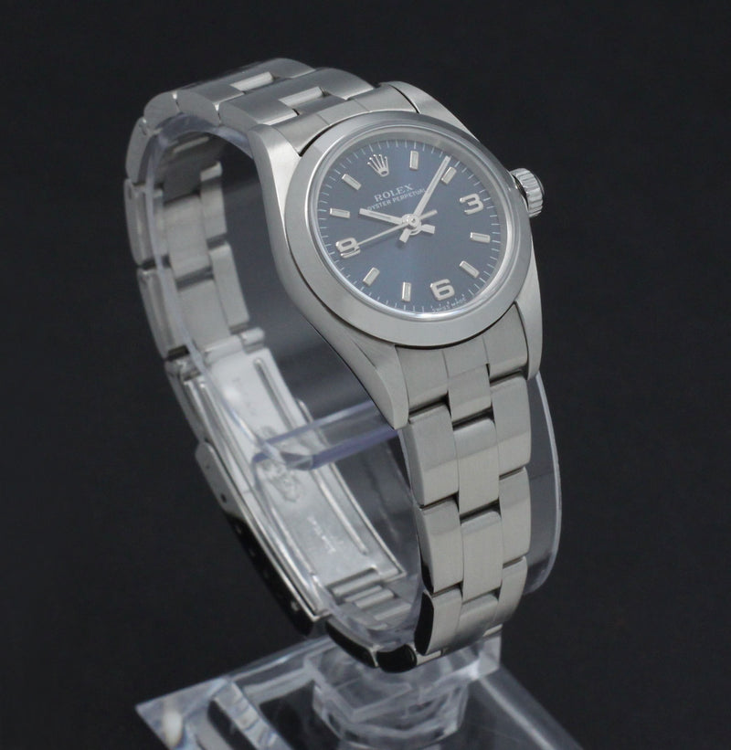 Rolex Oyster Perpetual 76080 - 2000 - Rolex horloge - Rolex kopen - Rolex dames horloge - Trophies Watches