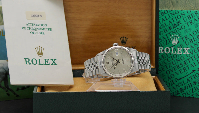 Rolex Datejust 16014 - 1988 - Rolex horloge - Rolex kopen - Rolex heren horloge - Trophies Watches