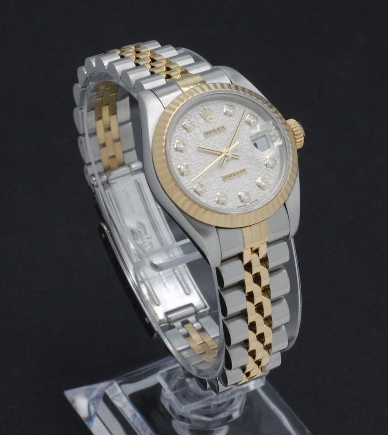 Rolex Lady-Datejust 69173G - 1998 - Rolex horloge - Rolex kopen - Rolex dames horloge - Trophies Watches