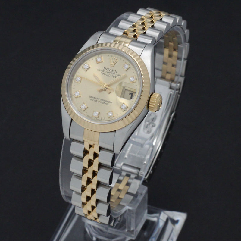 Rolex Lady-Datejust 69173G - 1994 - Rolex horloge - Rolex kopen - Rolex dames horloge - Trophies Watches